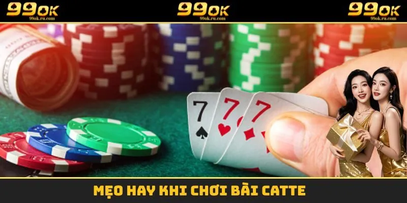 Những bí kíp hay khi tham gia bài Catte